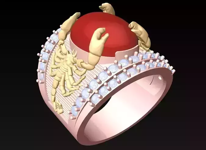 Scorpion Ring - Men ring - N5470