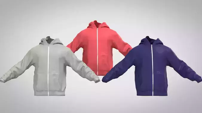 jacket zip up hoodie
