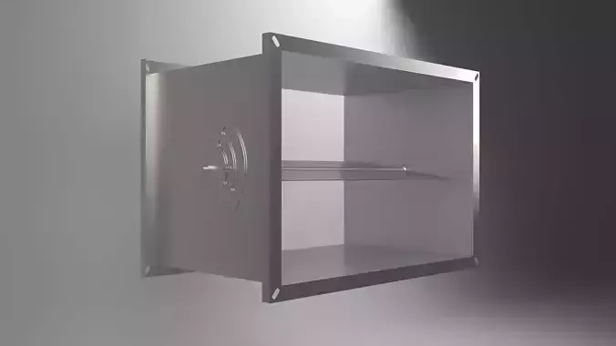 CAV unit box Low-poly 3D model