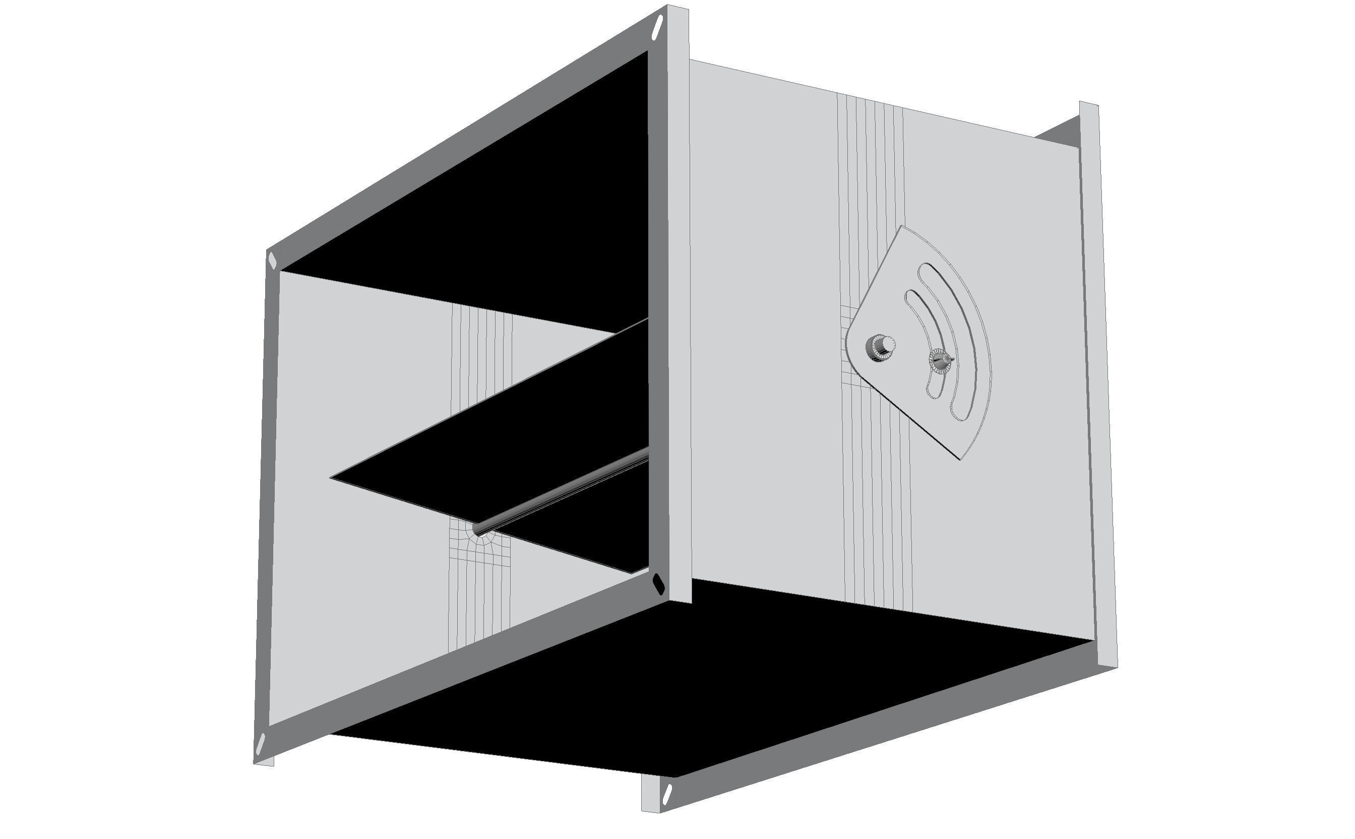 CAV unit box Low-poly 3D model_8
