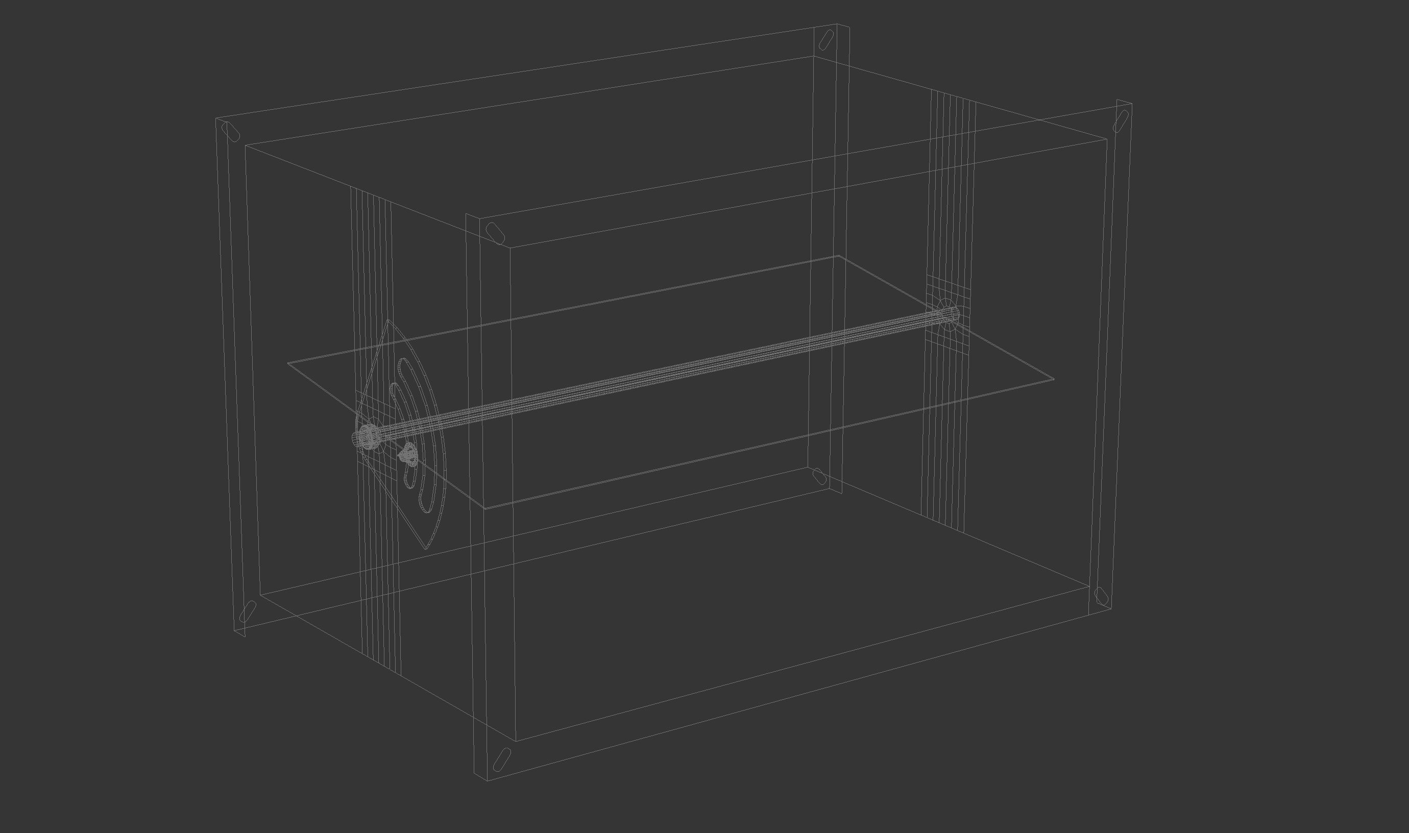 CAV unit box Low-poly 3D model_4
