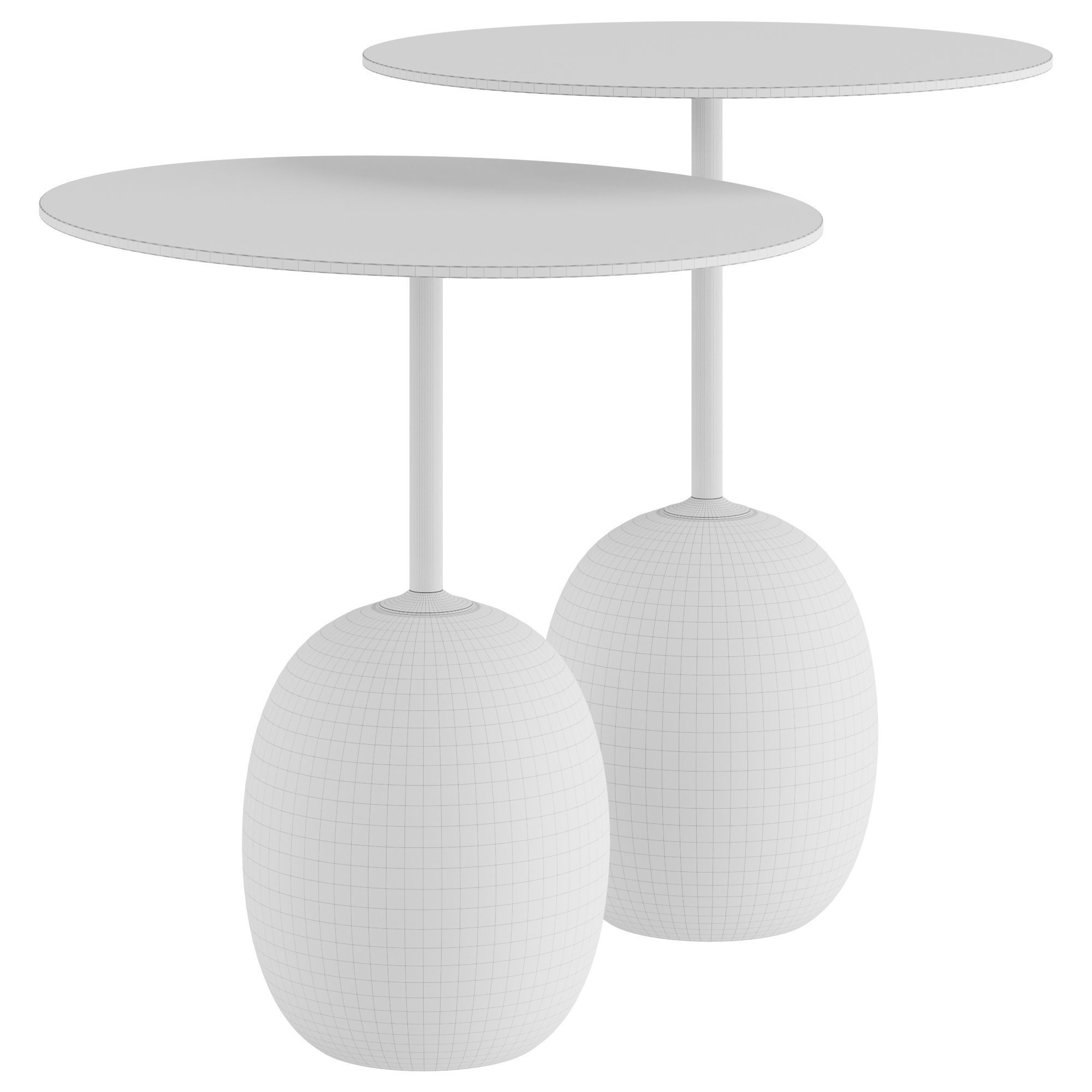 Lato Side Table 3D model_2