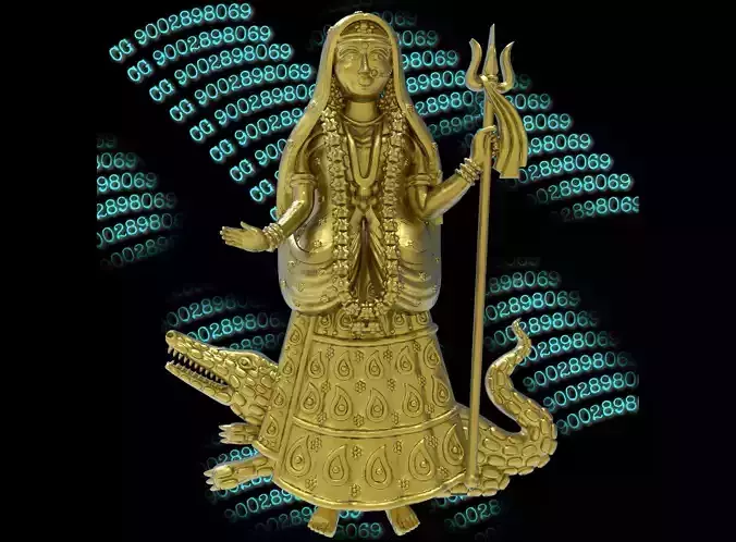 Mataji Idol 3D Printable model 3D print model