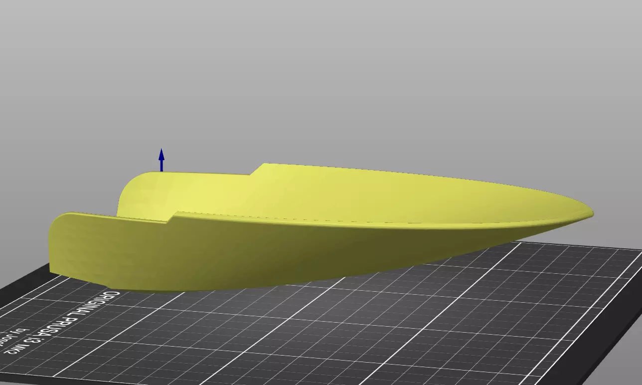 BOAT LOWER COVER 3D PRINTABLE 3D print model_0