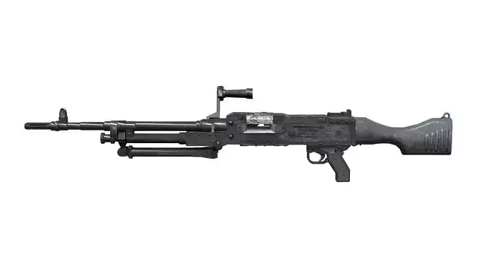 Military Combat Machine Gun