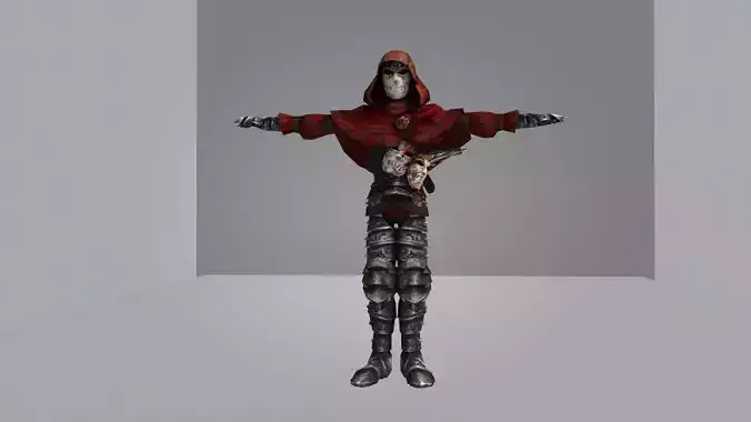 halloween costume 3D model