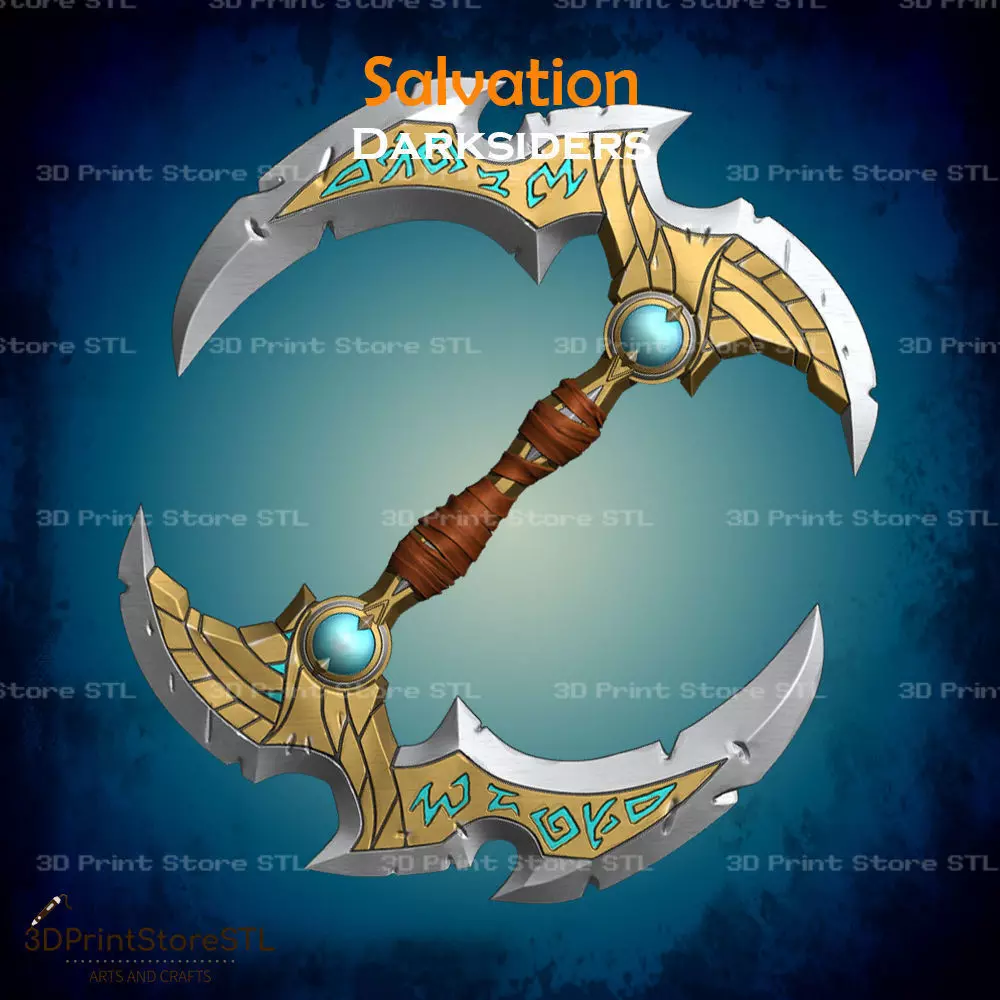 Salvation Cosplay Darksiders - STL File 3D print model