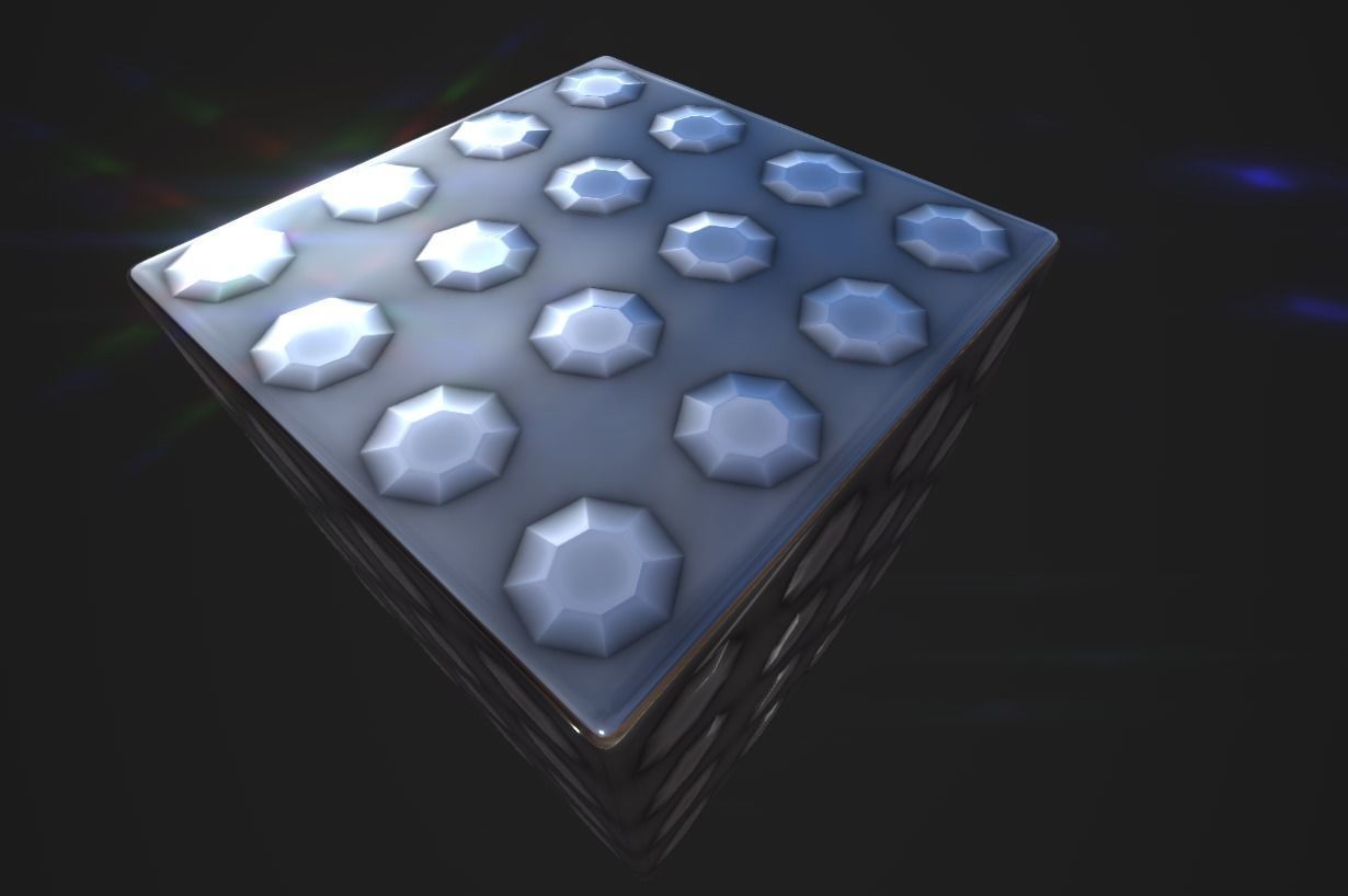 15 embossed pbr materials for metal surfaces set 2 Texture_4