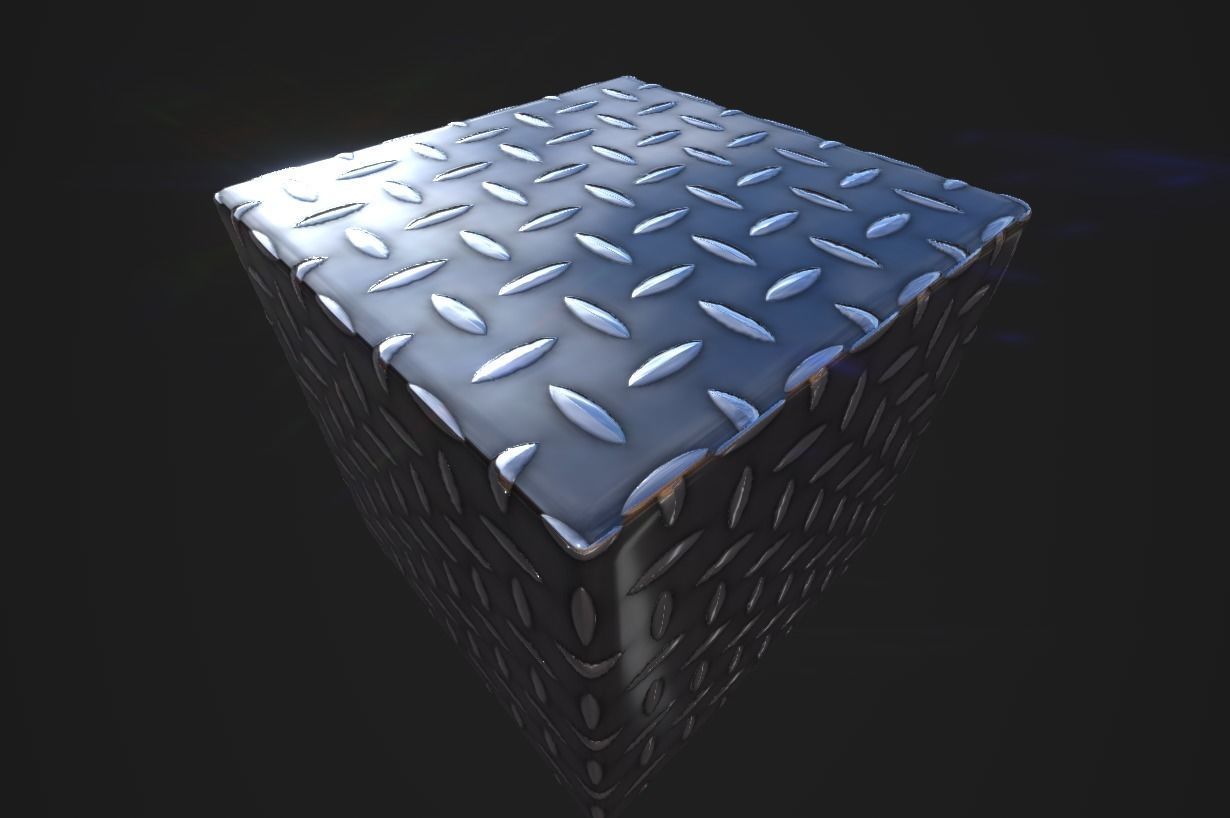 15 embossed pbr materials for metal surfaces set 2 Texture_5