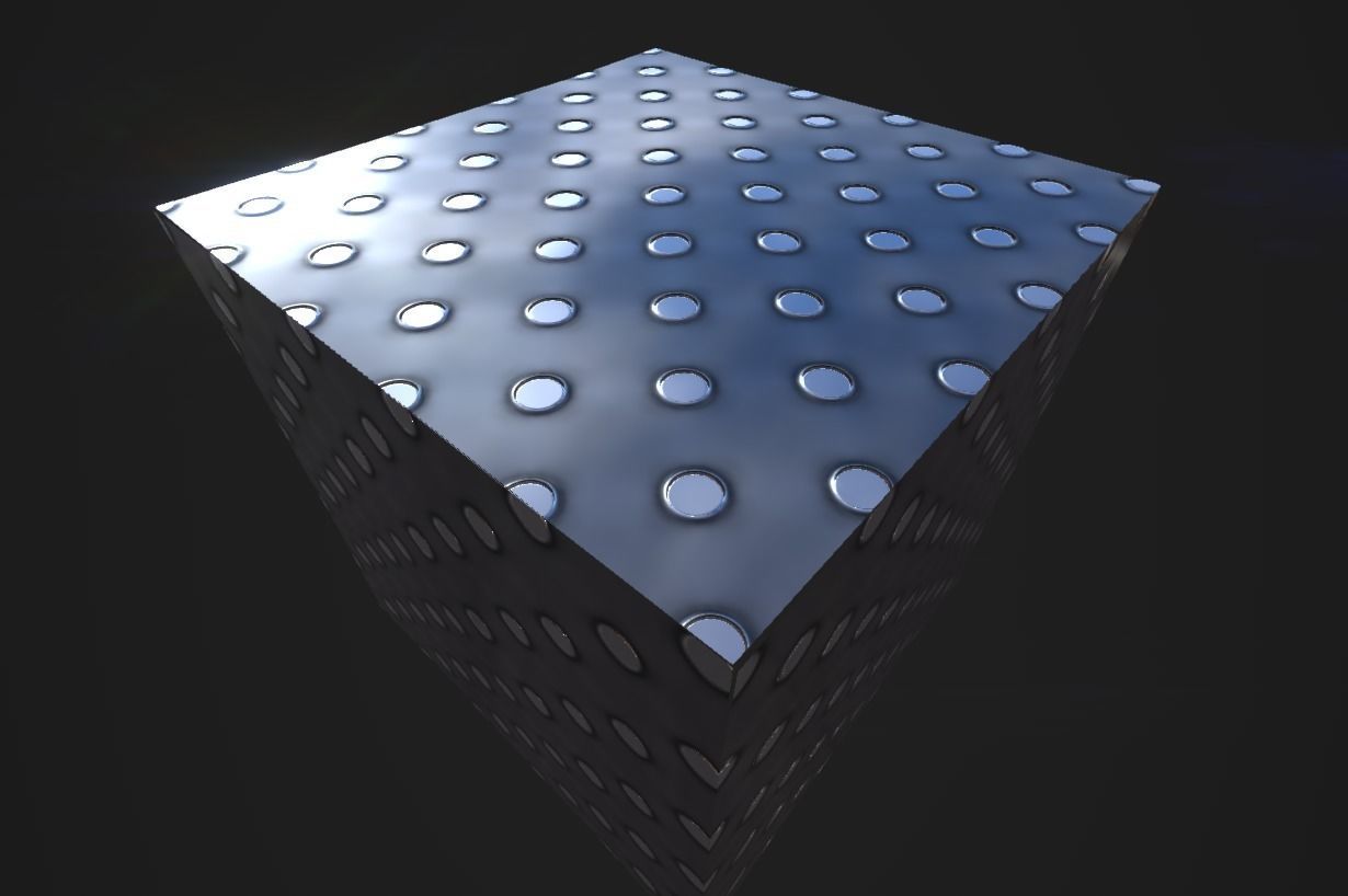15 embossed pbr materials for metal surfaces set 2 Texture_15