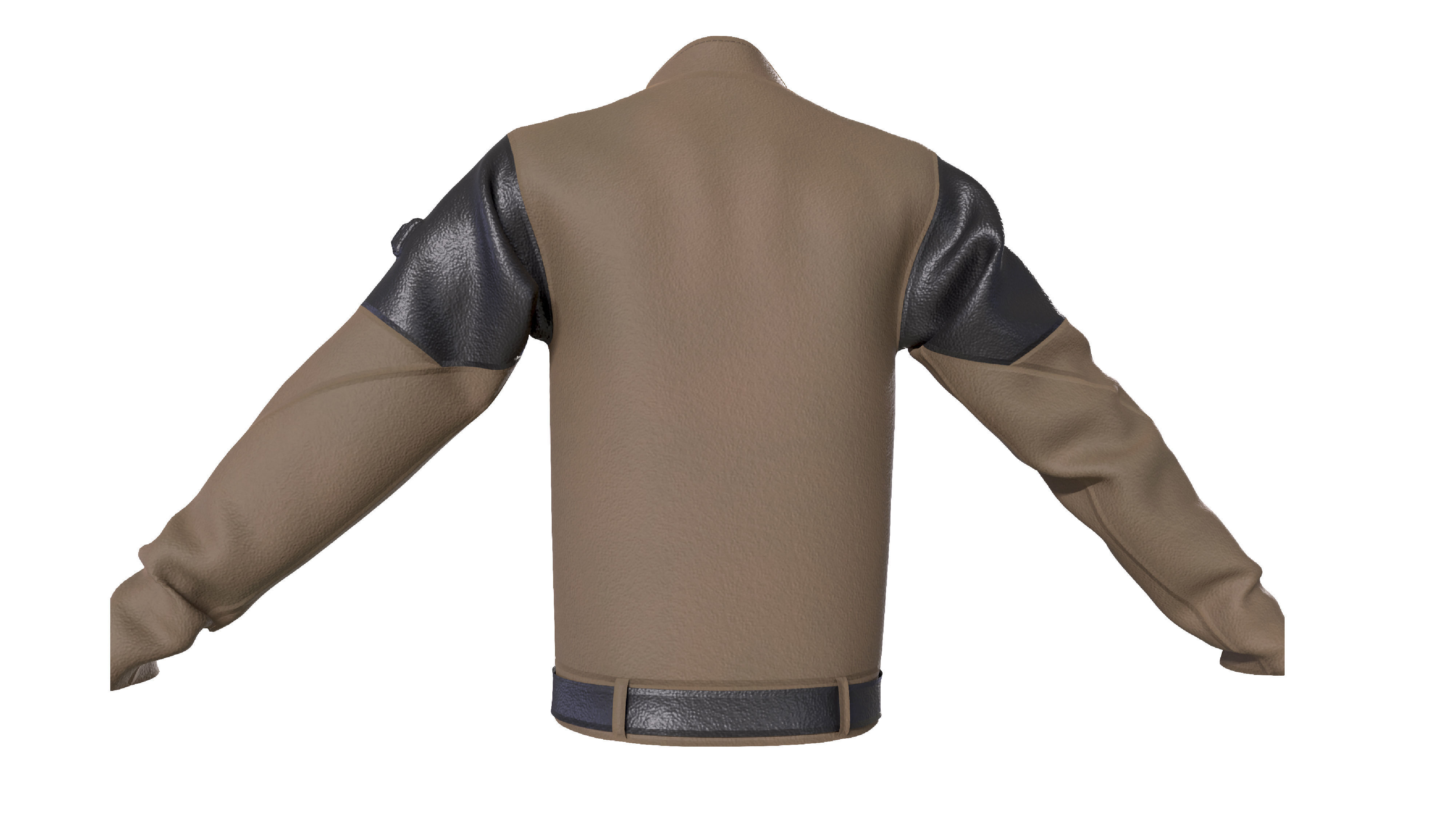 3D jacket clothes outfit 3D model_3