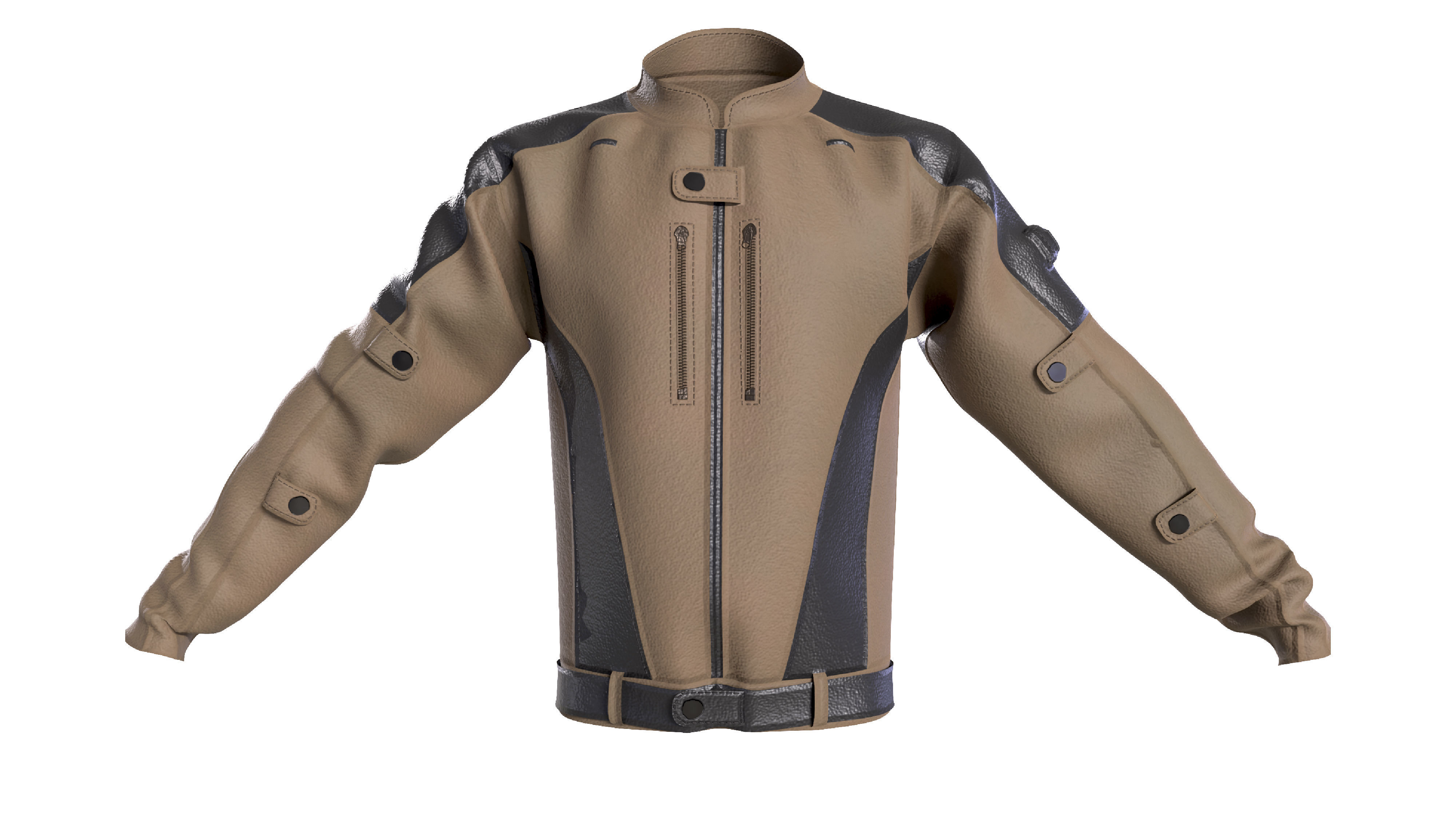 3D jacket clothes outfit 3D model_1