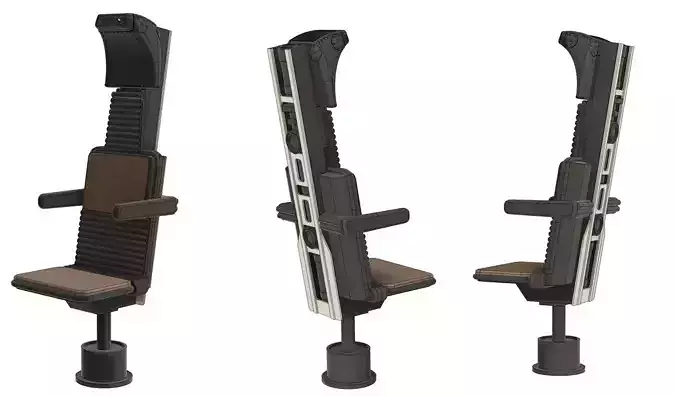 Millennium Falcon cockpit Rear Seats