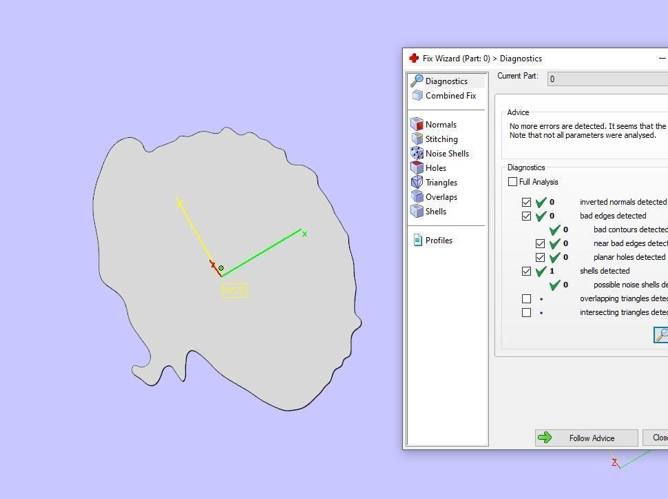  pendant half face and tige 3D print model_4