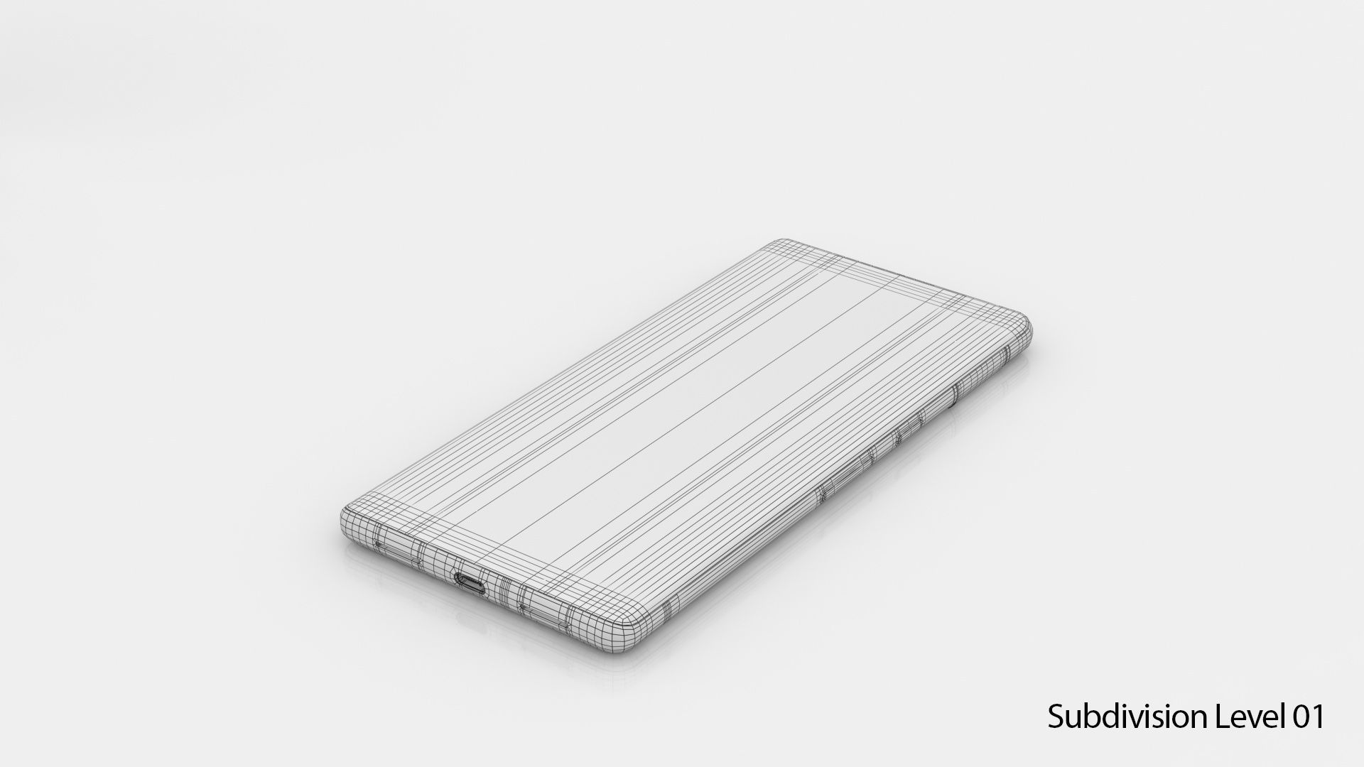 Google Pixel 7 Pro  Low-poly 3D model_21