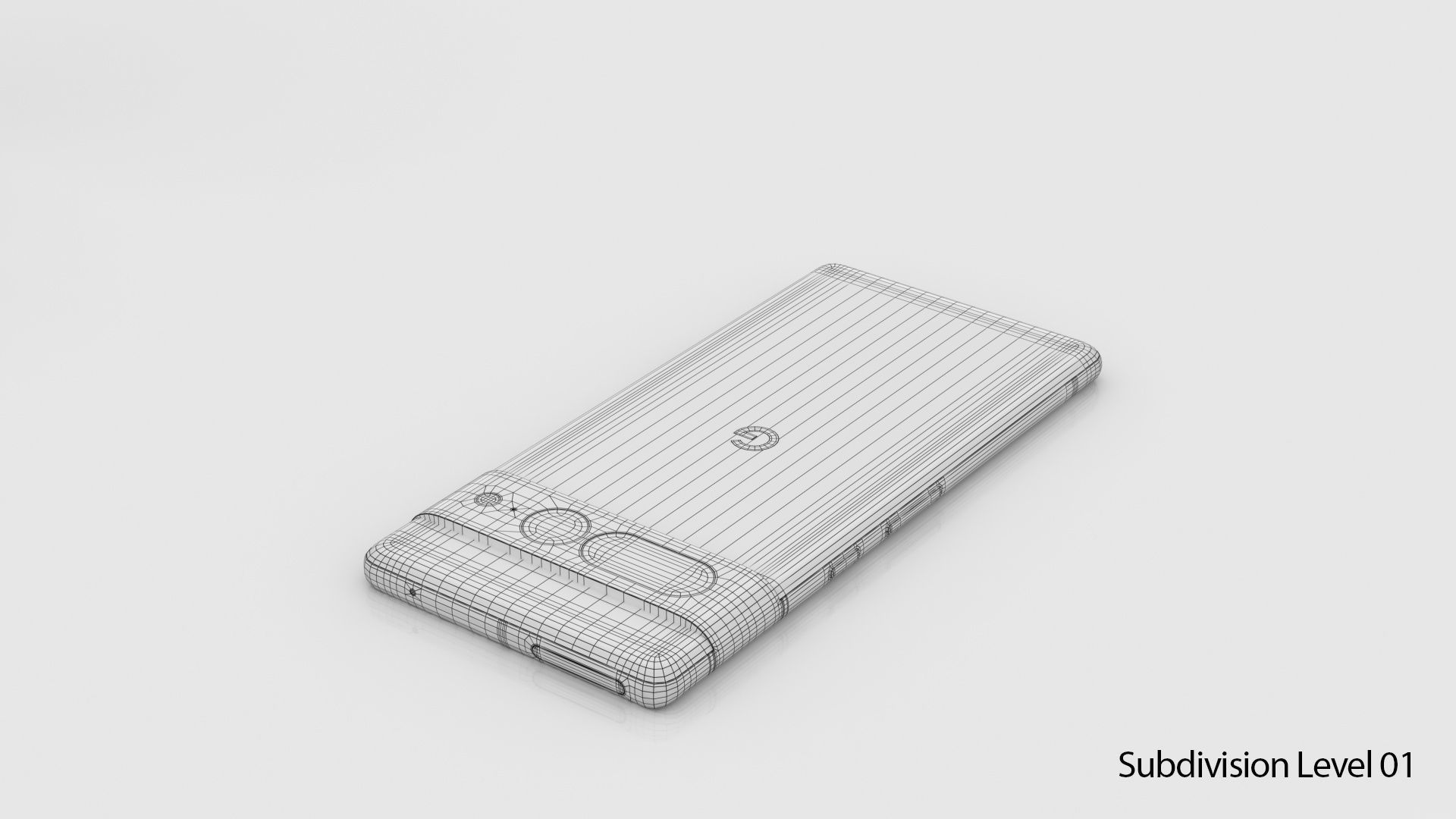 Google Pixel 7 Pro  Low-poly 3D model_20