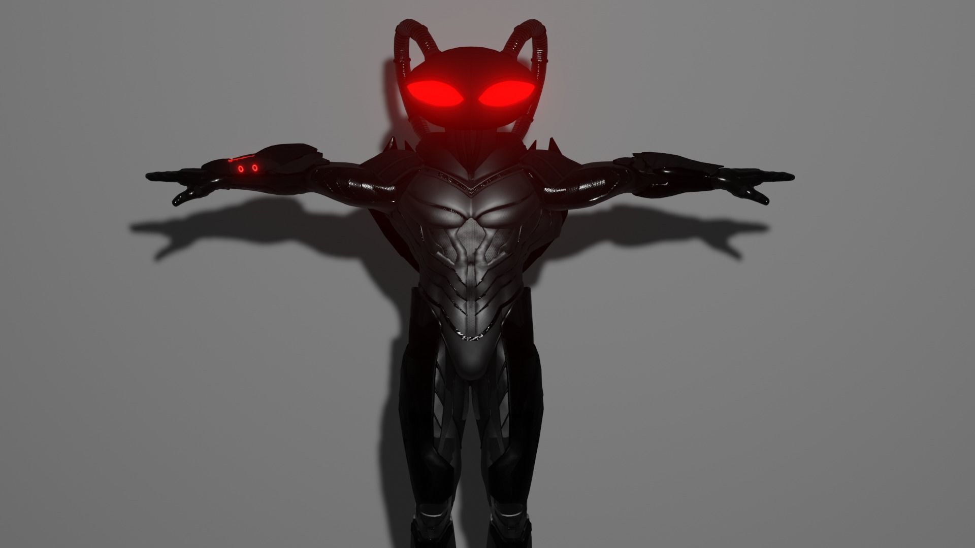 BLACK MANTA 3D model_1