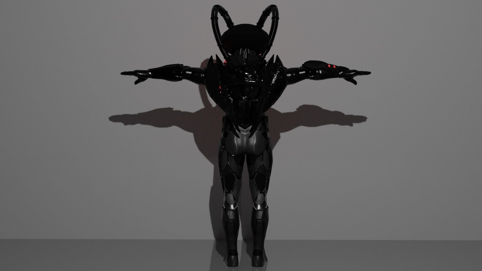 BLACK MANTA 3D model_4