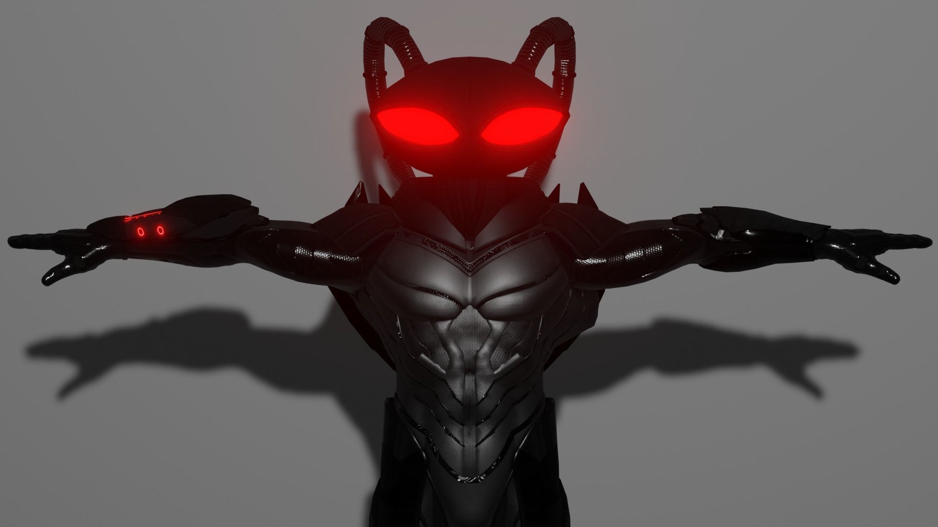 BLACK MANTA 3D model_2
