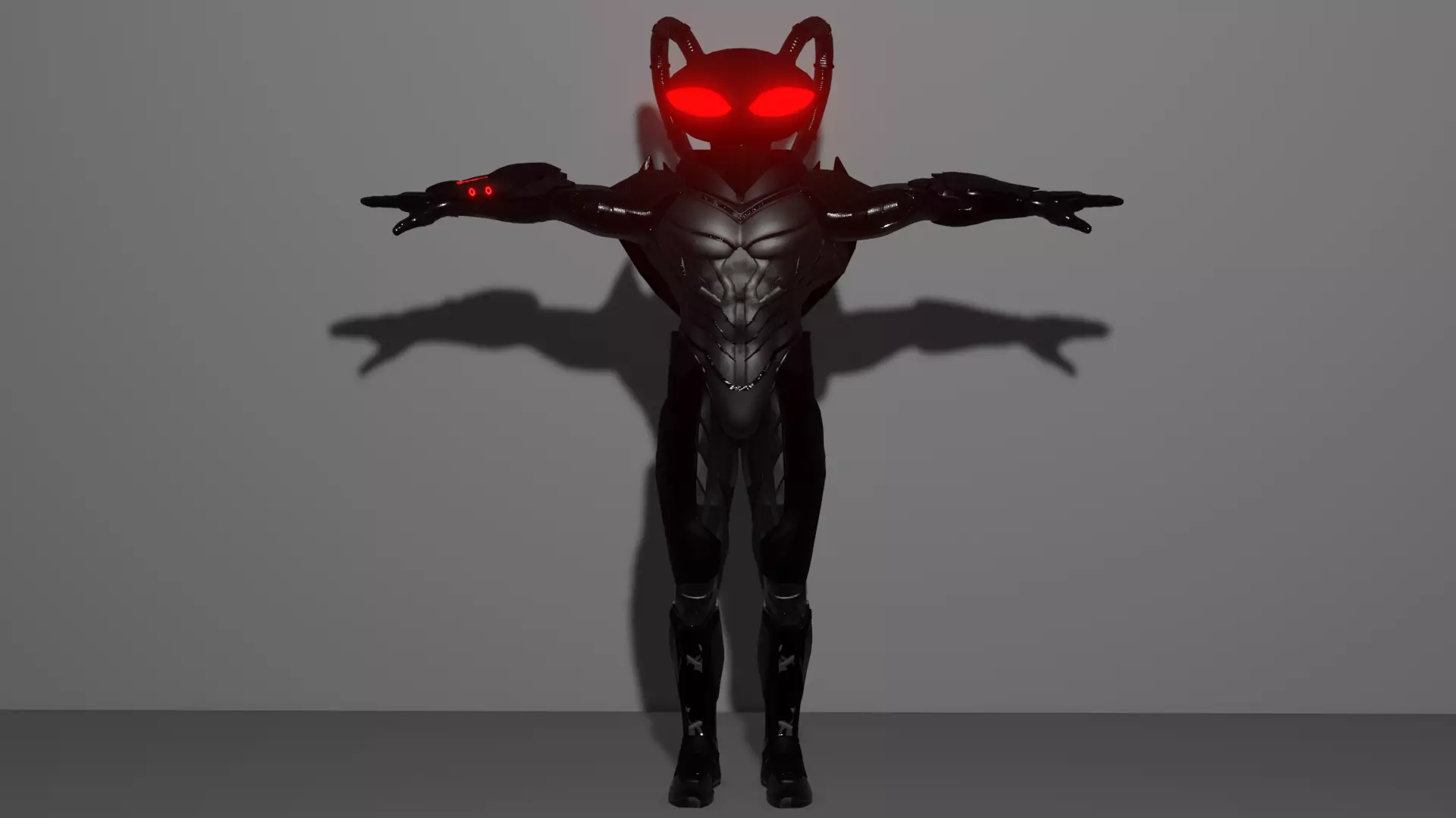 BLACK MANTA 3D model_0