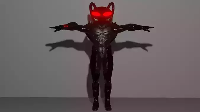 BLACK MANTA 3D model