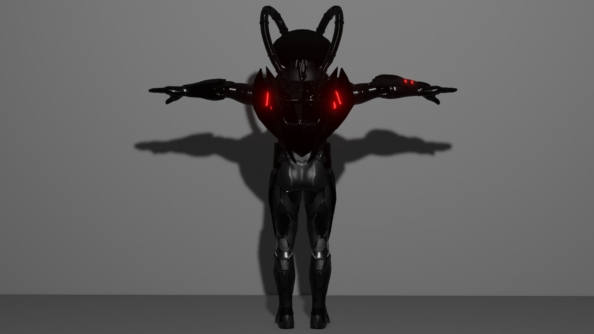 BLACK MANTA 3D model_5