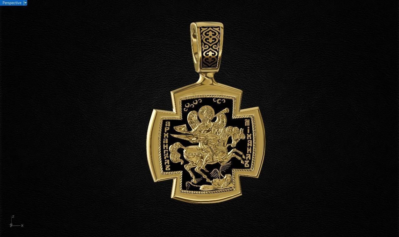 Archangel Michael  3D print model_4