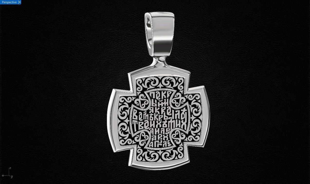 Archangel Michael  3D print model_3