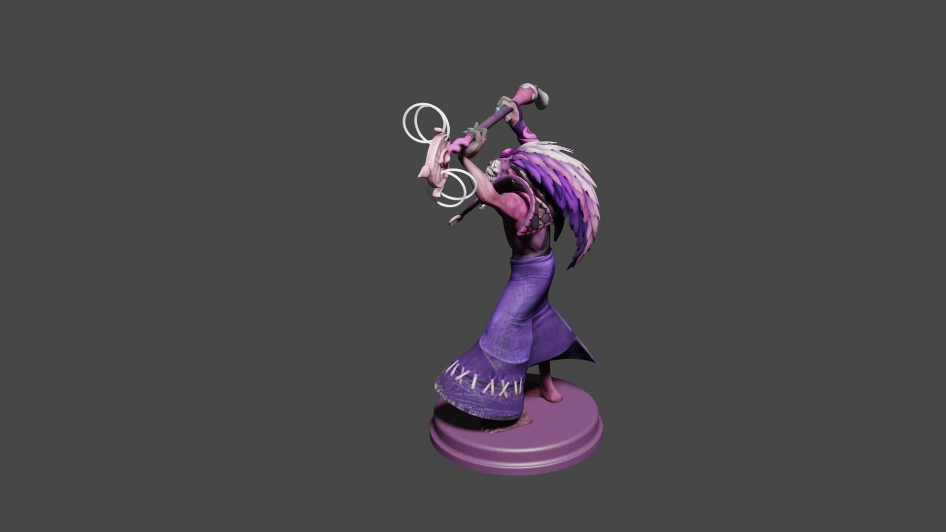 Dazzle Printable from Dota2 3D print model_4