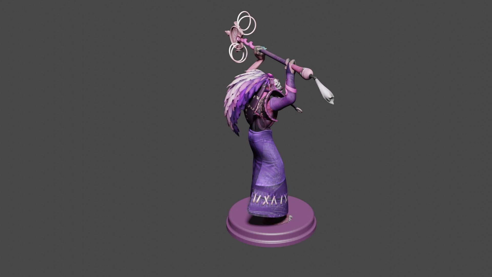 Dazzle Printable from Dota2 3D print model_2