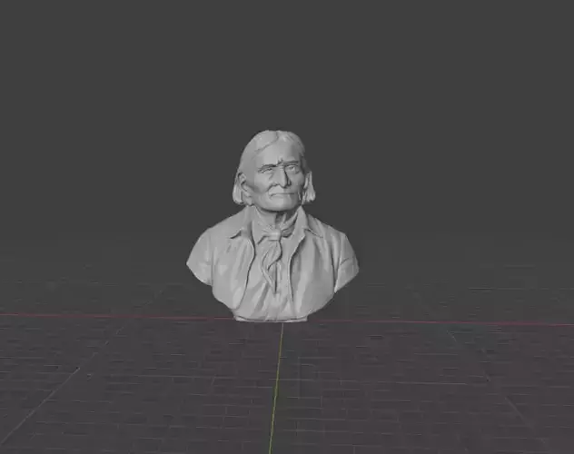 Geronimo bust