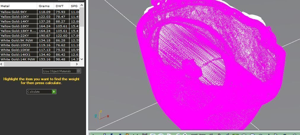 Skull bone ring 3D print model_17