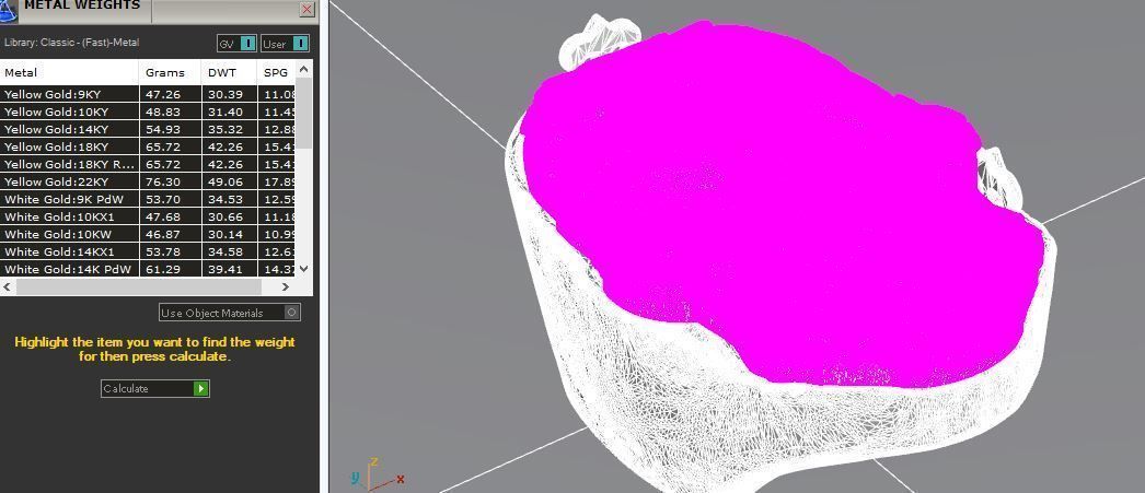 Skull bone ring 3D print model_15