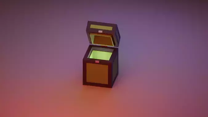 MINECRAFT CHEST EASY ASSEMBLY 3D print model