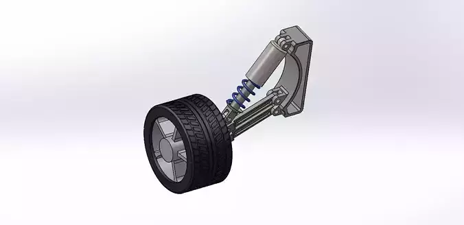Basic suspension system shock absorber