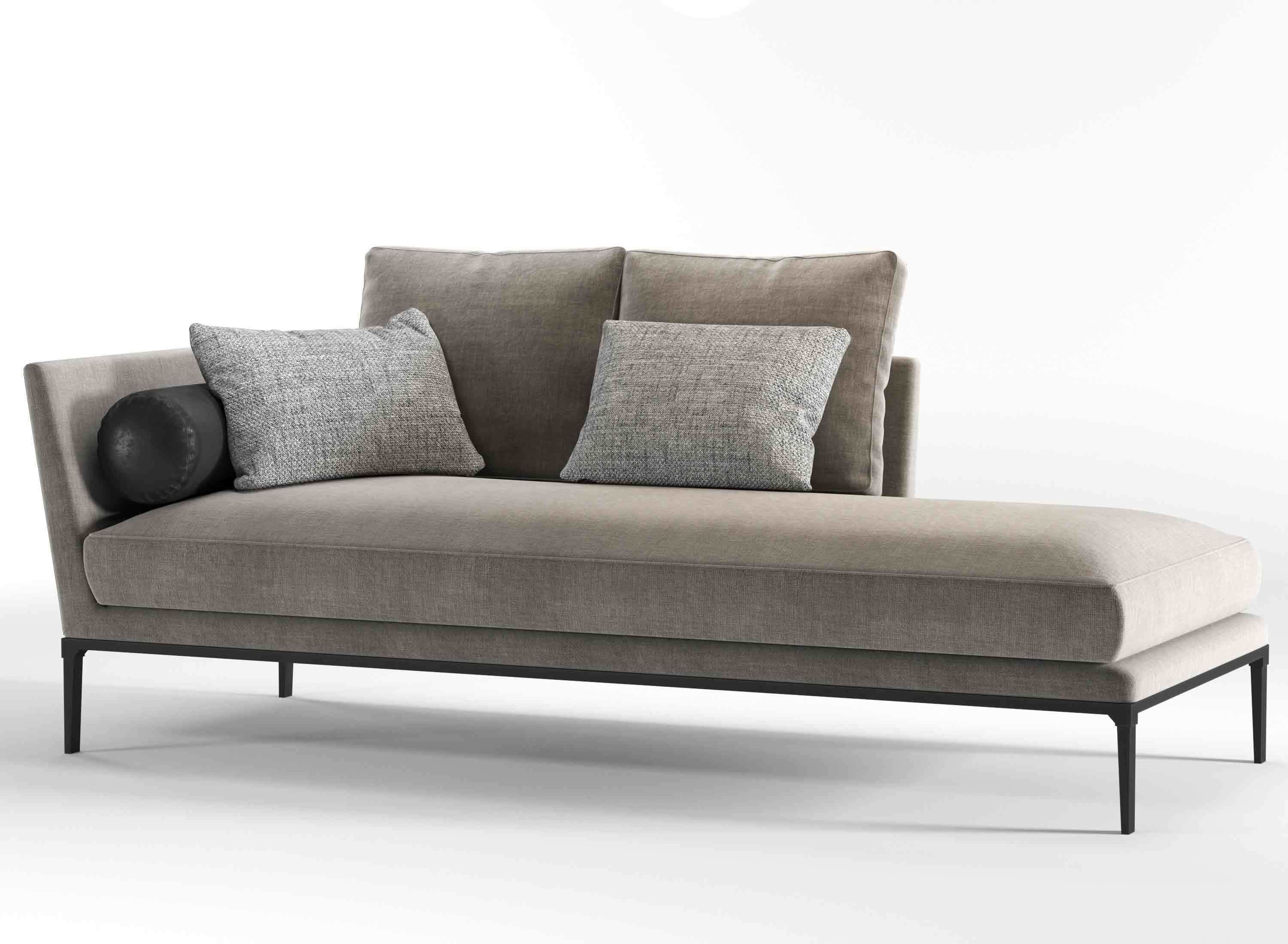 b and b sofa 3D model_4