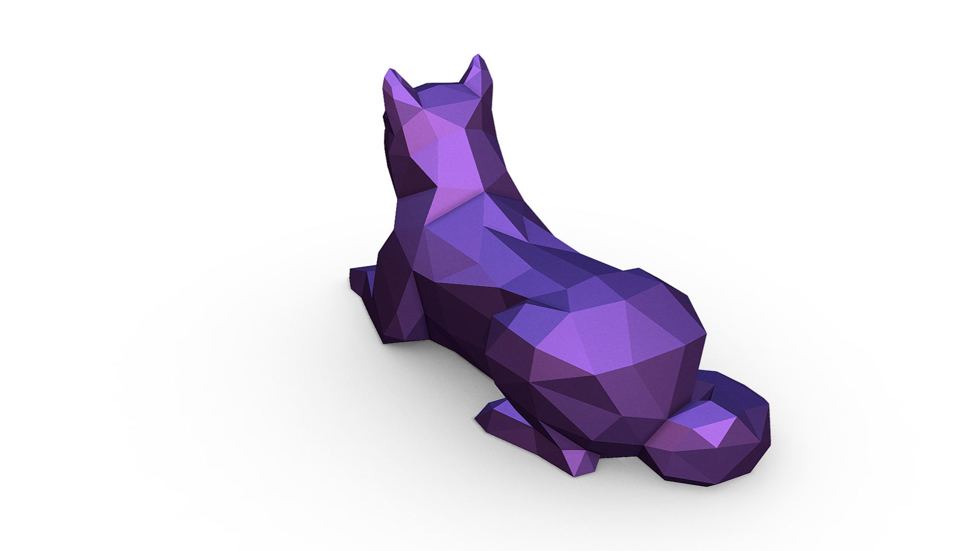 shiba inu 3D print model_4