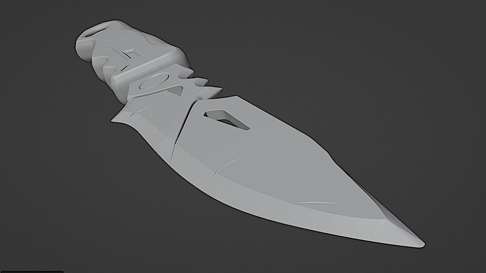 Overwatch - Hinotori Kiriko kunai 3D print model_2