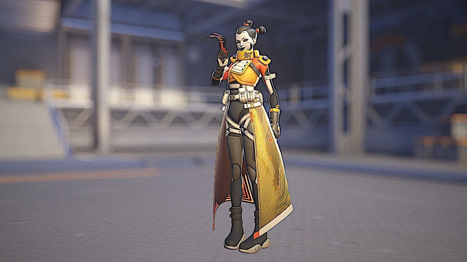 Overwatch - Hinotori Kiriko kunai 3D print model_3