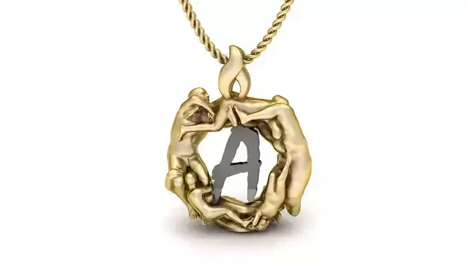 Letter Pendant 