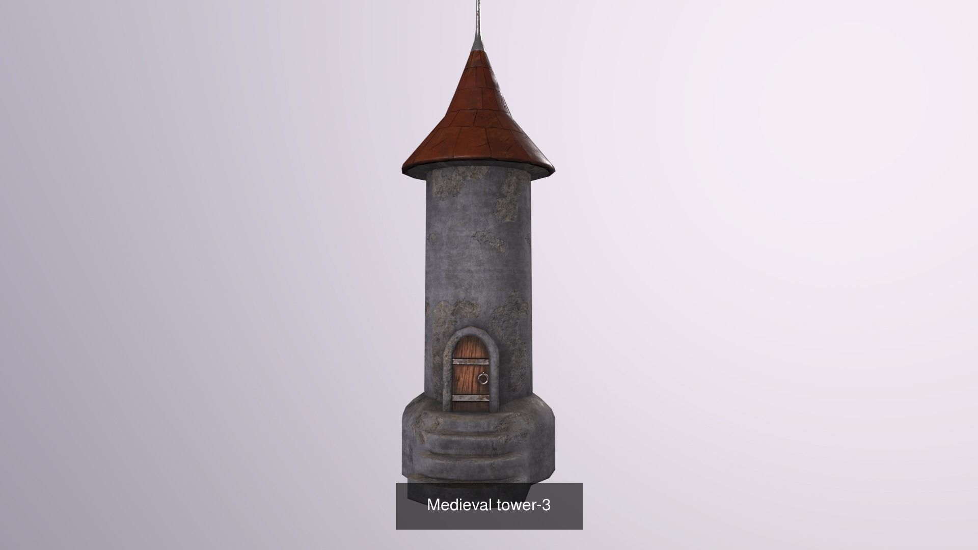 Medieval Towers 3D Model Collection_6