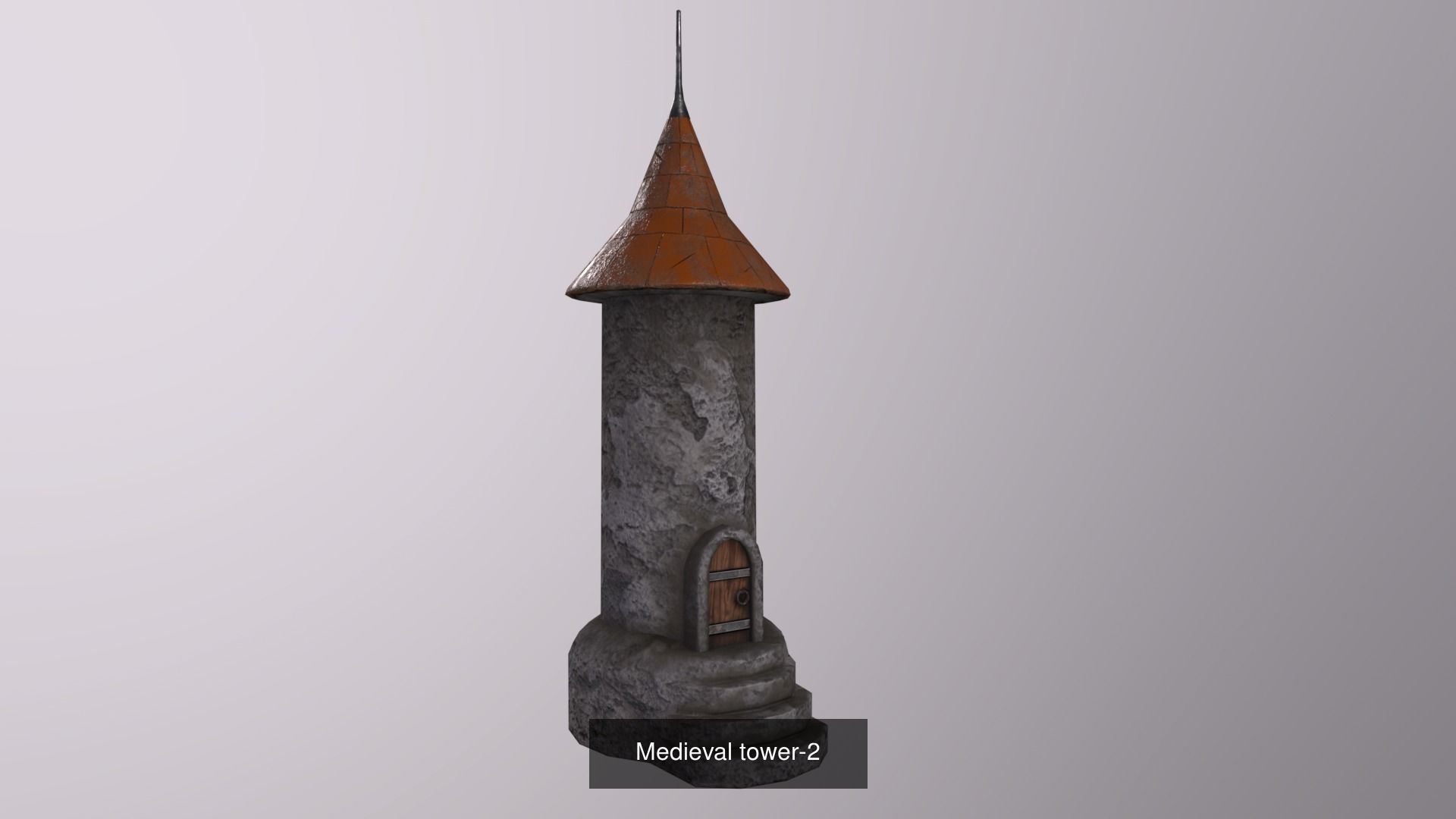Medieval Towers 3D Model Collection_7