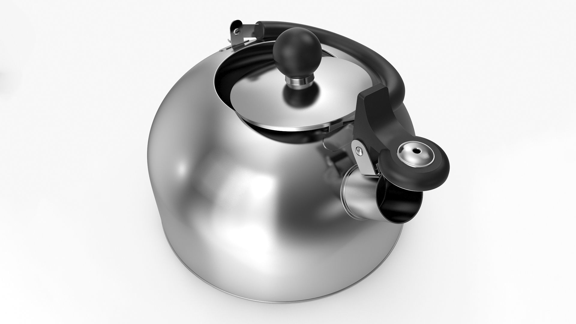 Classic Kettle 3D model_5