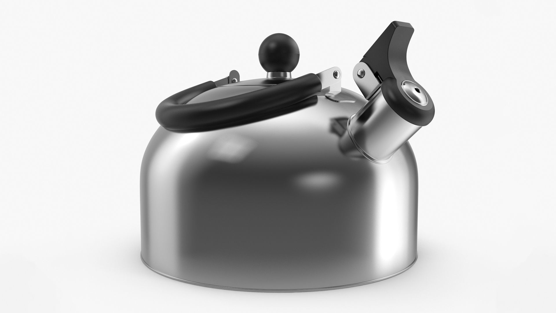Classic Kettle 3D model_3