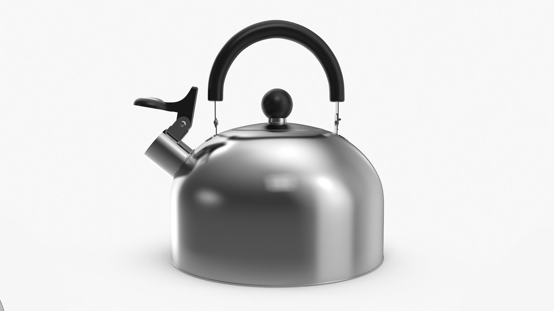 Classic Kettle 3D model_2
