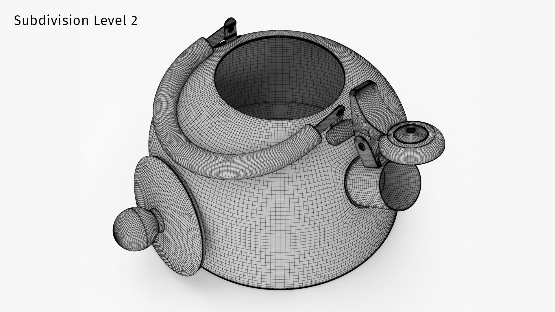 Classic Kettle 3D model_16