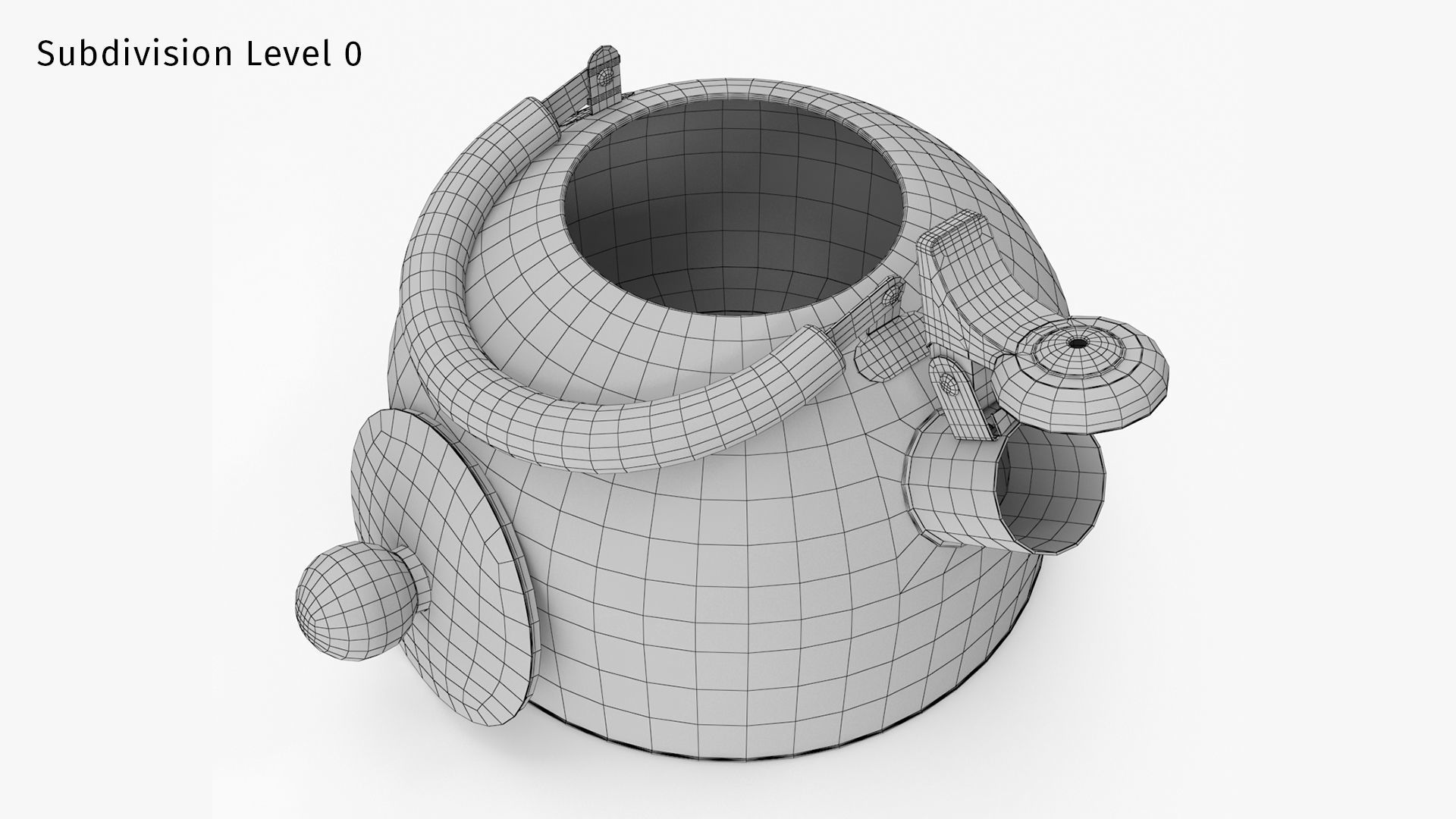 Classic Kettle 3D model_14