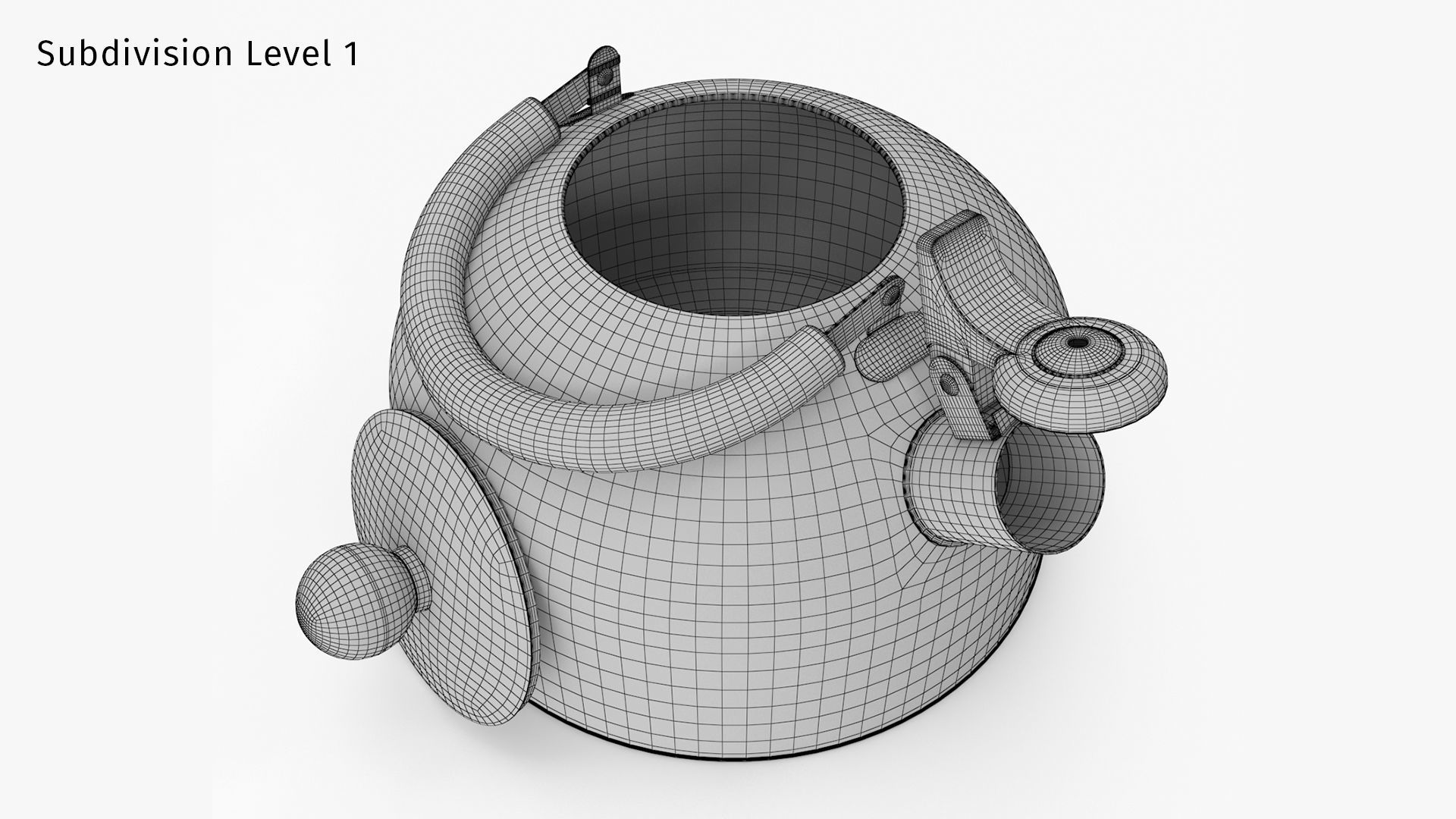 Classic Kettle 3D model_15