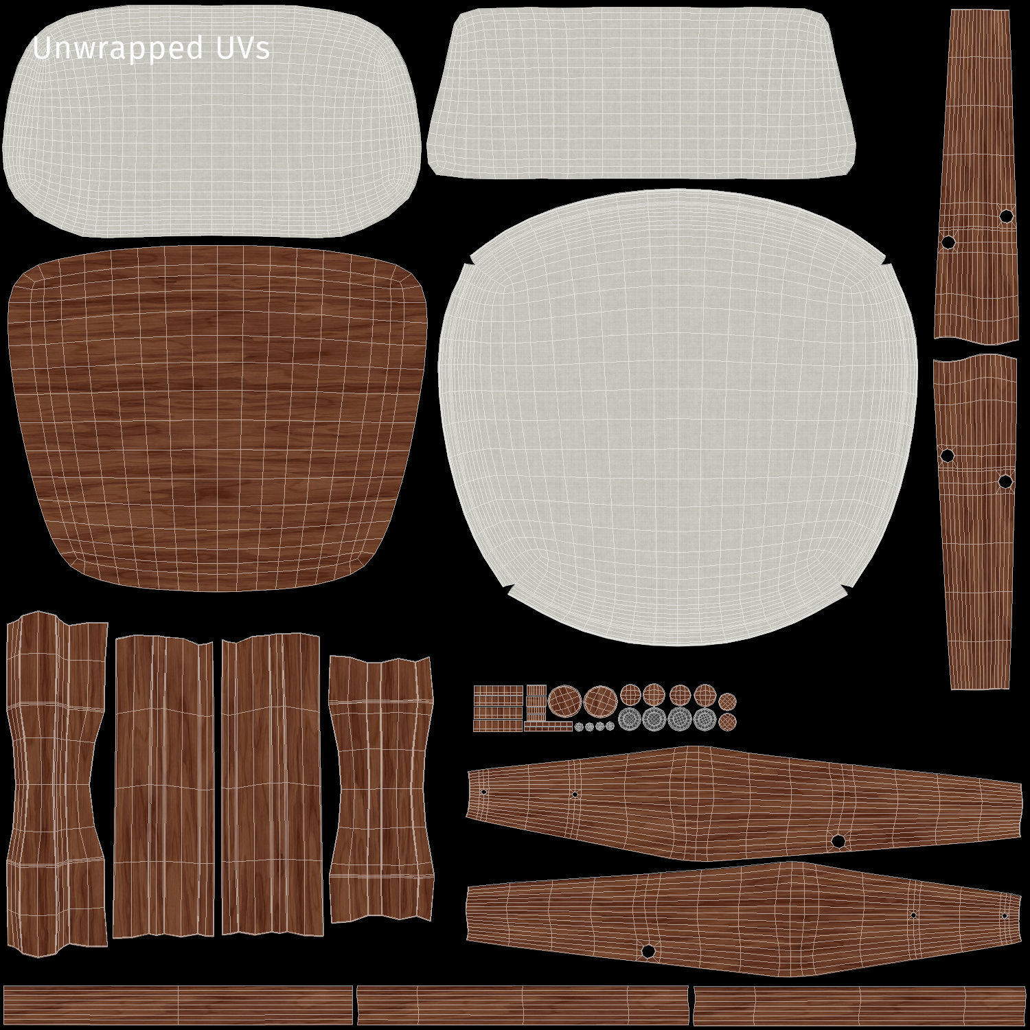 Nissa Chair 3D model_20