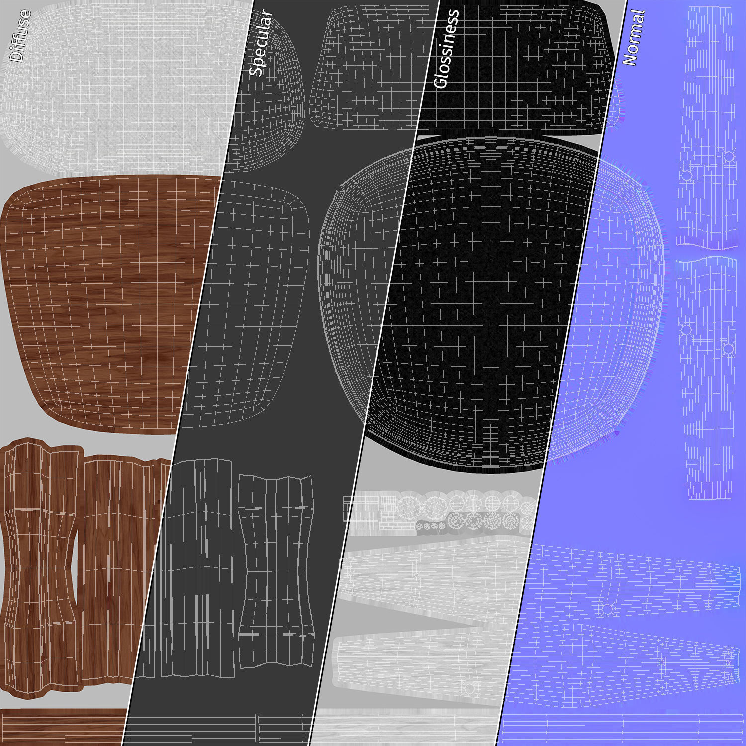 Nissa Chair 3D model_22